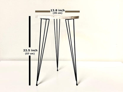 Nest Of Tables : Set of 2 Side Tables for Small Spaces