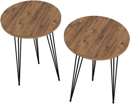 Nest Of Tables : Set of 2 Side Tables for Small Spaces