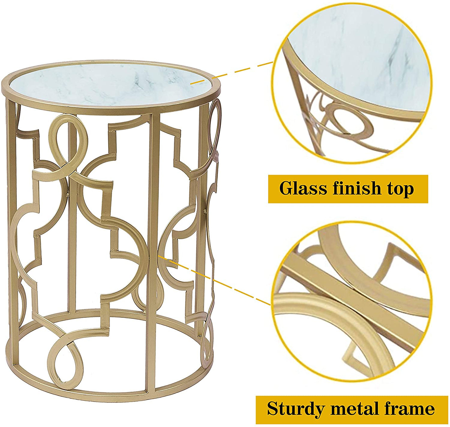 Nest Of Tables: Top Set of 2, Stacking Small Coffee Tables for Small Space Living Room