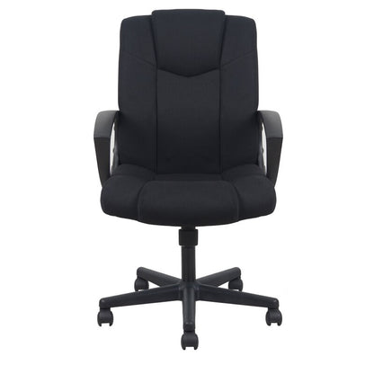 Office Chair : Black upholstered with elastic fabric Chair