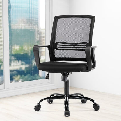Office Chair : Curved mid-back Office Chair