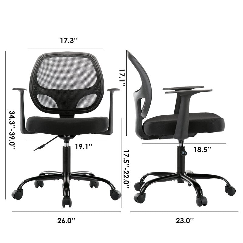 Office Chair : Modern Black Office Chair