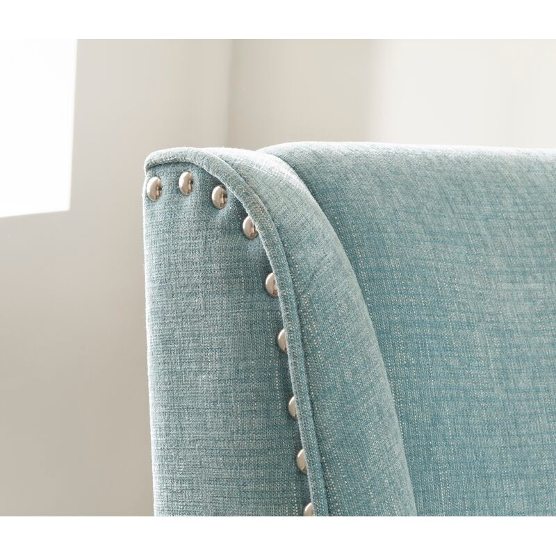 Office Chair: Silver Upholstered Office Chair