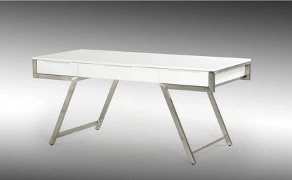 Office Desk Modern White Gloss Desk