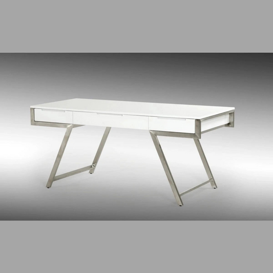 Office Desk Modern White Gloss Desk