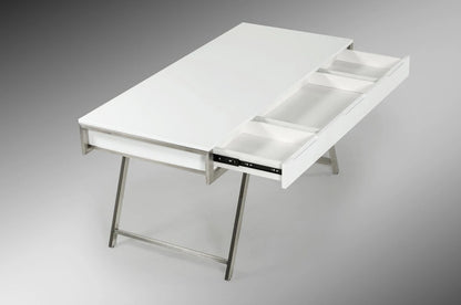 Office Desk Modern White Gloss Desk