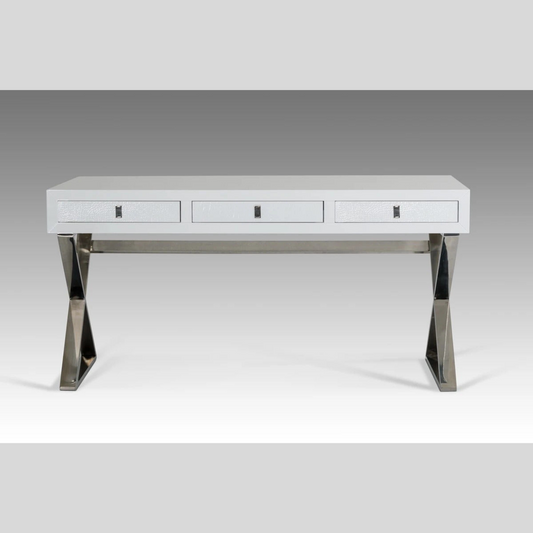 Office Desk White Crocodile Desk