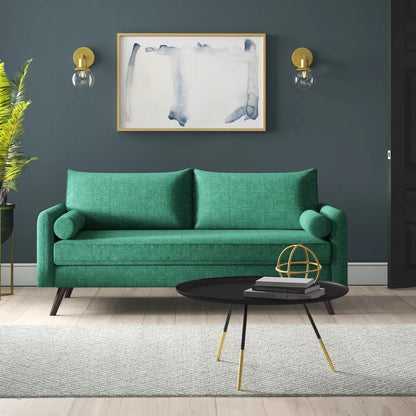 Office Sofa : RID 70.1'' Round Arm 2 Seater Sofa Sofa