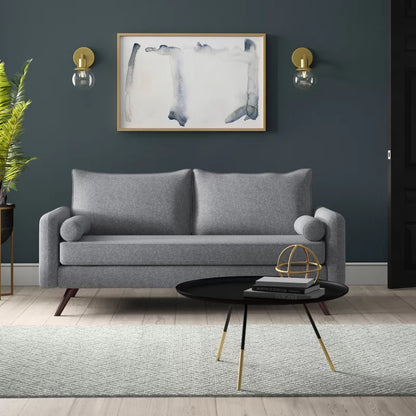 Office Sofa : RID 70.1'' Round Arm 2 Seater Sofa Sofa