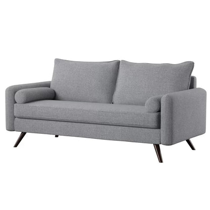 Office Sofa : RID 70.1'' Round Arm 2 Seater Sofa Sofa