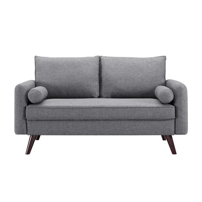 Office Sofa : RID 70.1'' Round Arm 2 Seater Sofa Sofa