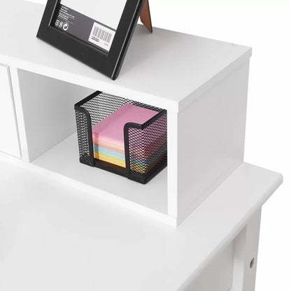 Office desk : Writing Desk with Hutch
