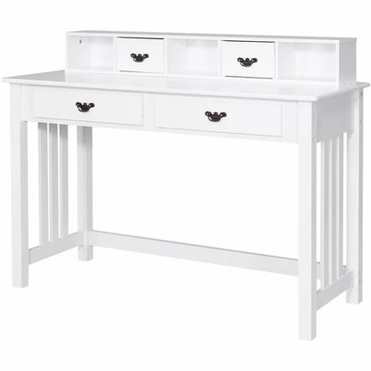 Office desk : Writing Desk with Hutch