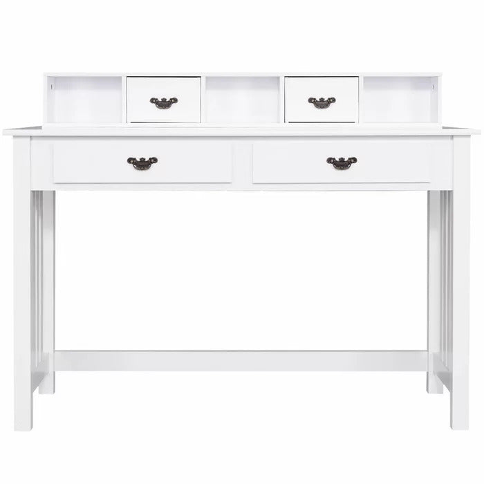 Office desk : Writing Desk with Hutch