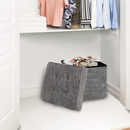 Ottomans : Classics Fold able Storage Footrest Chest Ottoman, 1-Pack