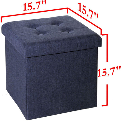 Ottomans : Classics Fold able Storage Footrest Chest Ottoman, 1-Pack
