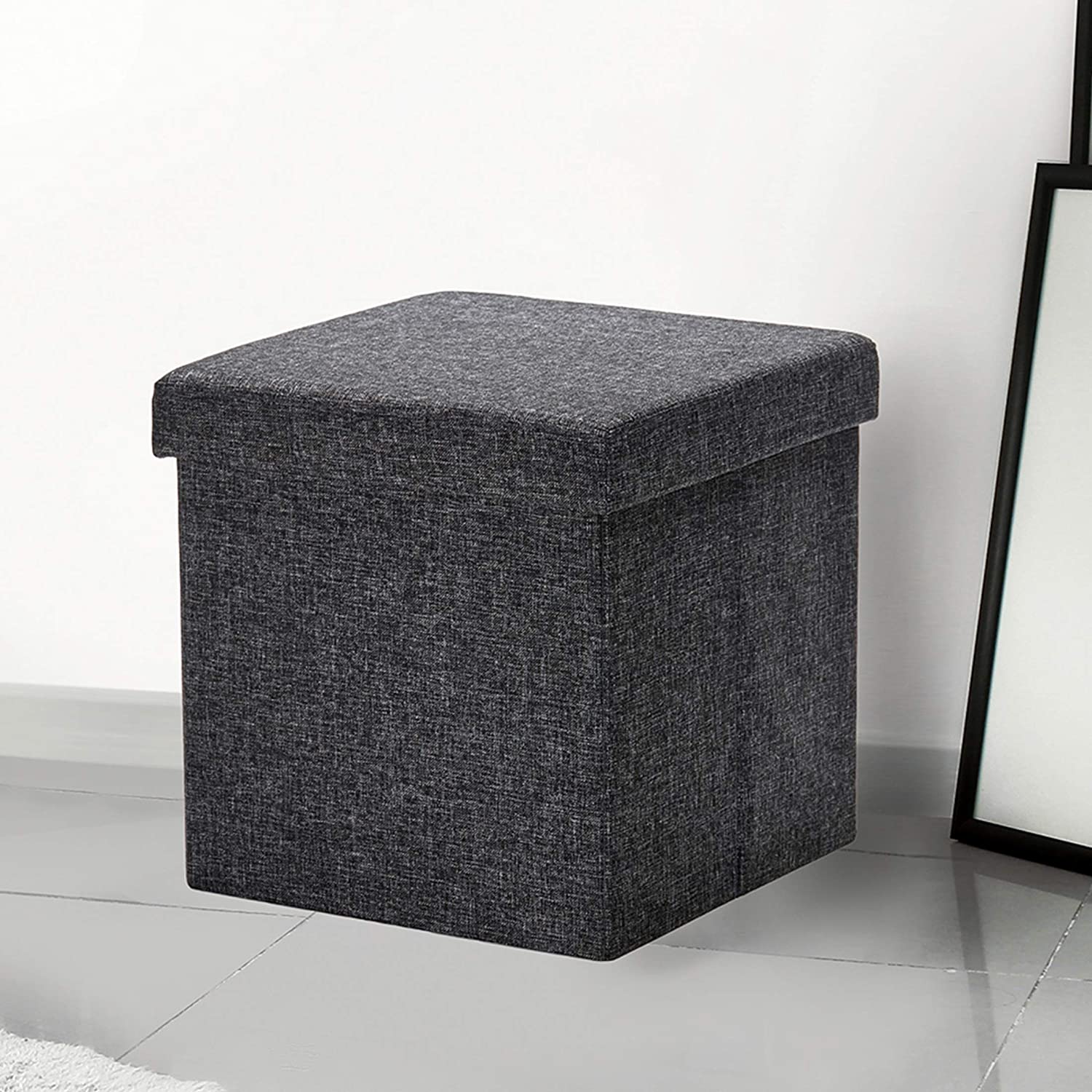 Ottomans : Classics Fold able Storage Footrest Chest Ottoman, 1-Pack