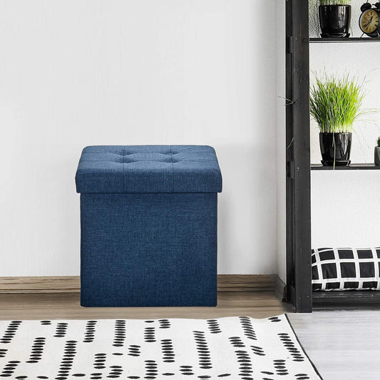 Ottomans : Classics Fold able Storage Footrest Chest Ottoman, 1-Pack