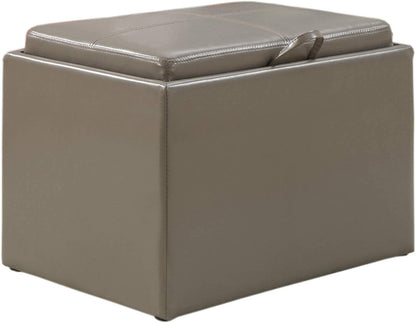 Ottomans : Designs for Comfort Accent Storage Ottoman