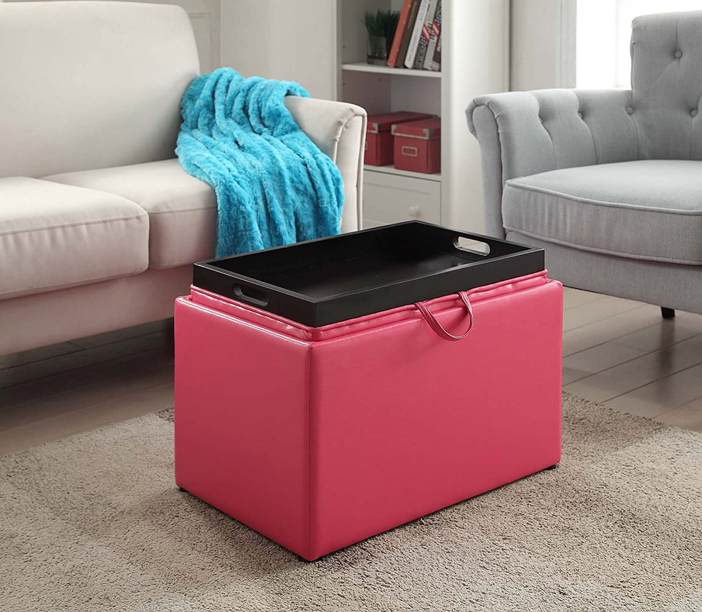 Ottomans : Designs for Comfort Accent Storage Ottoman