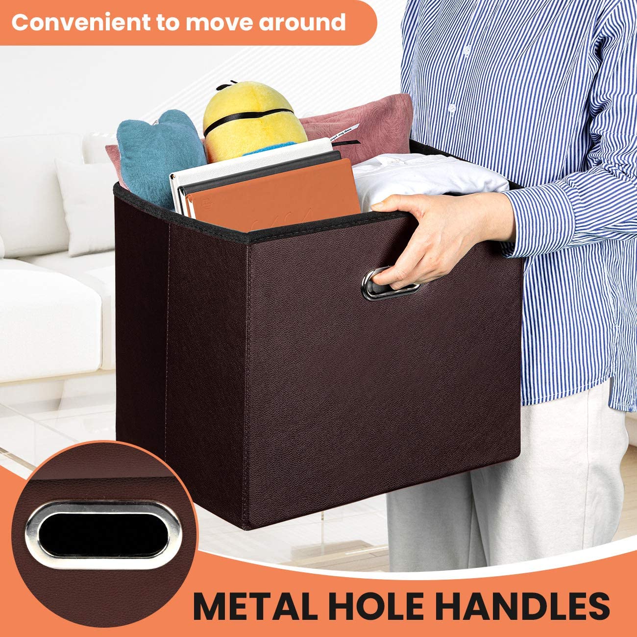 Ottomans : Leatherette Ottoman Rectangle Footrest Footstool Folding