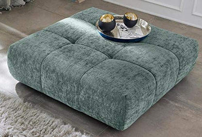 Ottomans Violet Mint Valvet Ottoman