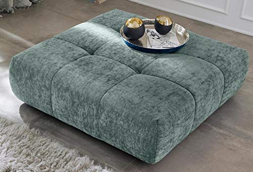 Ottomans Violet Mint Valvet Ottoman