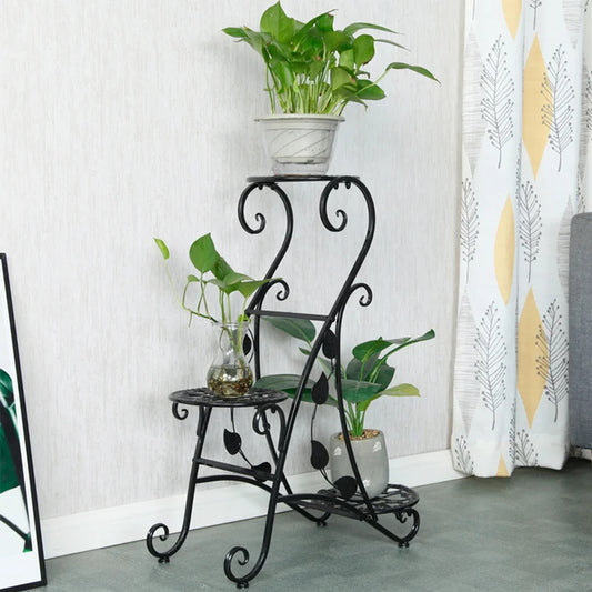 Plant Stand: Etagere Metal Plant Stand