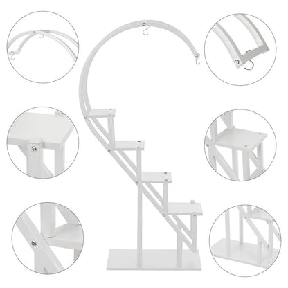 Plant Stand: Free Form Multi-Tiered Plant Stand