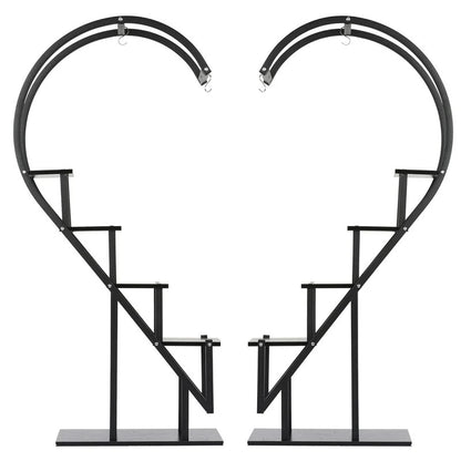 Plant Stand: Free Form Multi-Tiered Plant Stand