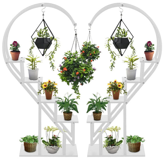 Plant Stand: Free Form Multi-Tiered Plant Stand