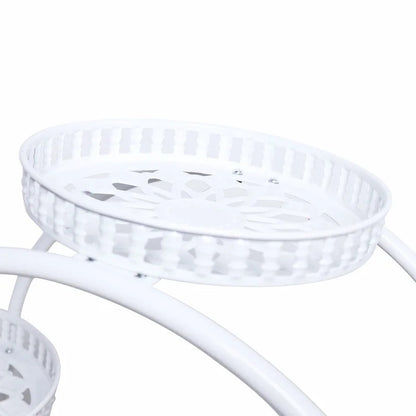 Plant Stand: Metal Plant Stand with wheels