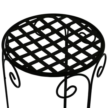 Plant Stand: Metal Round Plant Stand