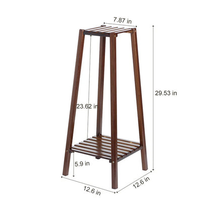 Plant Stand Multi-Tiered Bamboo Plant 