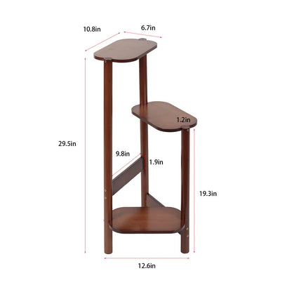 Plant Stand Multi-Tiered Bamboo Plant Stand
