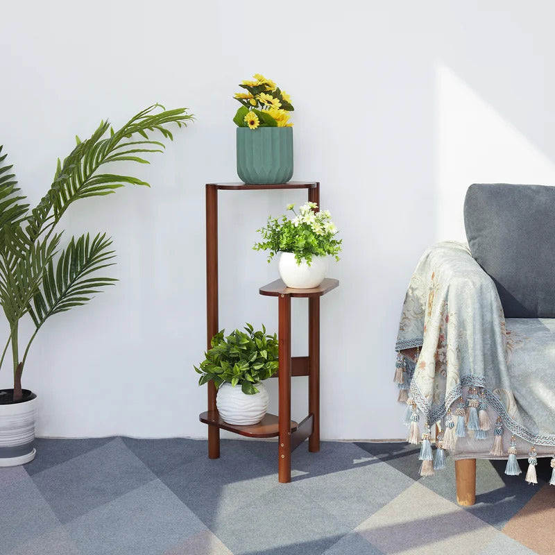 Plant Stand Multi-Tiered Bamboo Plant Stand