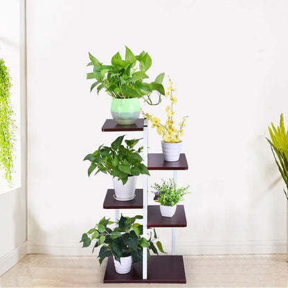 Plant Stand: Rectangular Multi-Tiered Plant Stand