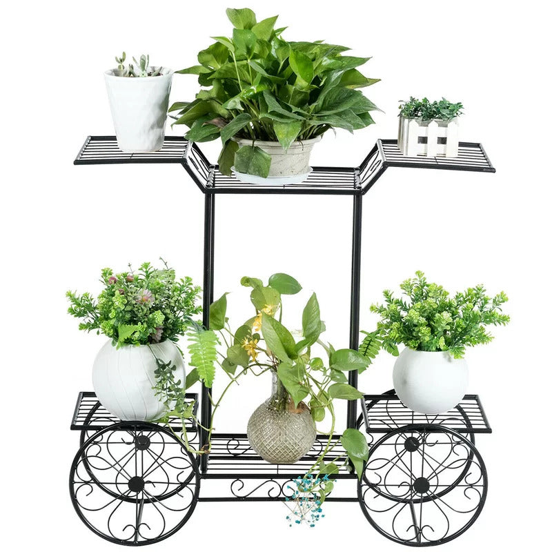 Plant Stand: Rectangular Multi-Tiered Plant Stand