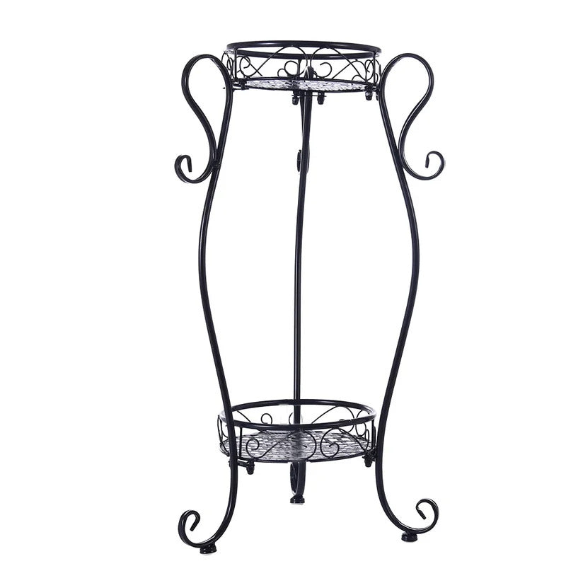 Plant Stand: Round Corner Plant Stand