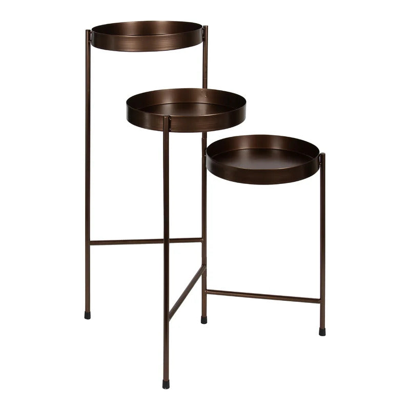 Plant Stand: Round Multi-Tiered Plant Stand