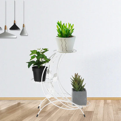 Plant Stand: Round Multi-Tiered Plant Stand