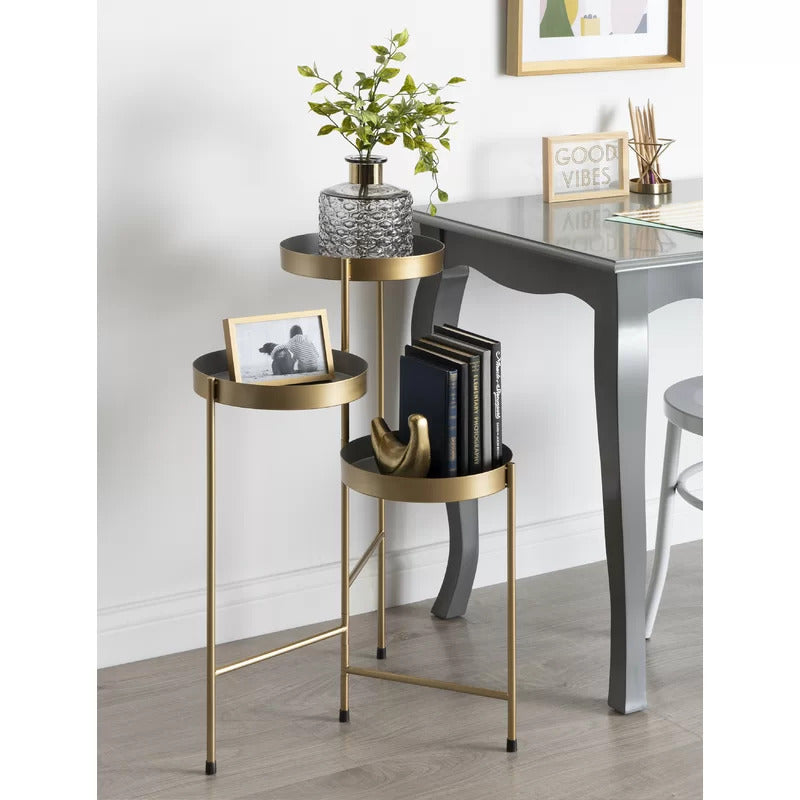 multi tier indoor plant stand Plant Stand: Round Multi-Tiered Plant Stand – Studio GKW