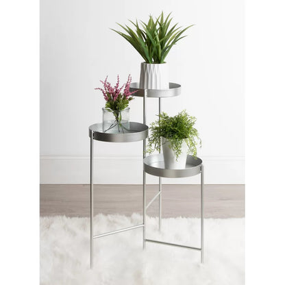 Plant Stand: Round Multi-Tiered Plant Stand