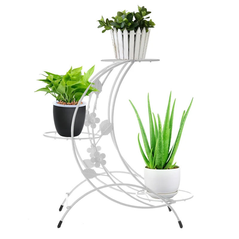 Plant Stand: Round Multi-Tiered Plant Stand