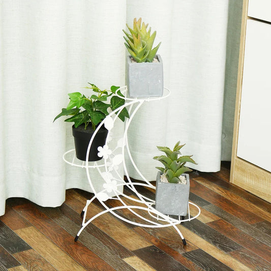 Plant Stand: Round Multi-Tiered Plant Stand