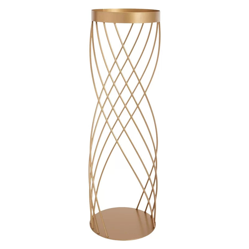 Plant Stand: Round Pedestal Plant Stand