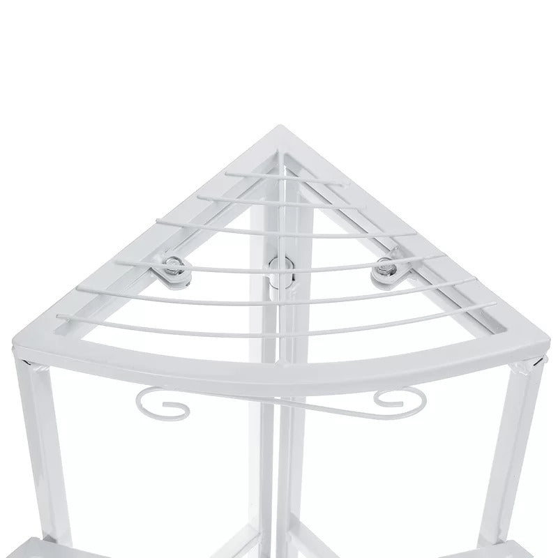 Plant Stand: Solid Iron Frame Plant Stand