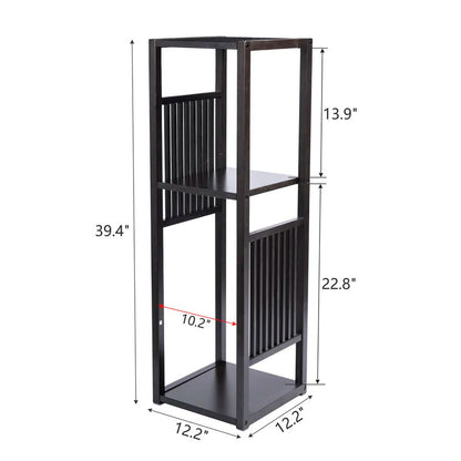 Plant Stand: Square Bamboo Square Bamboo Plant Stand