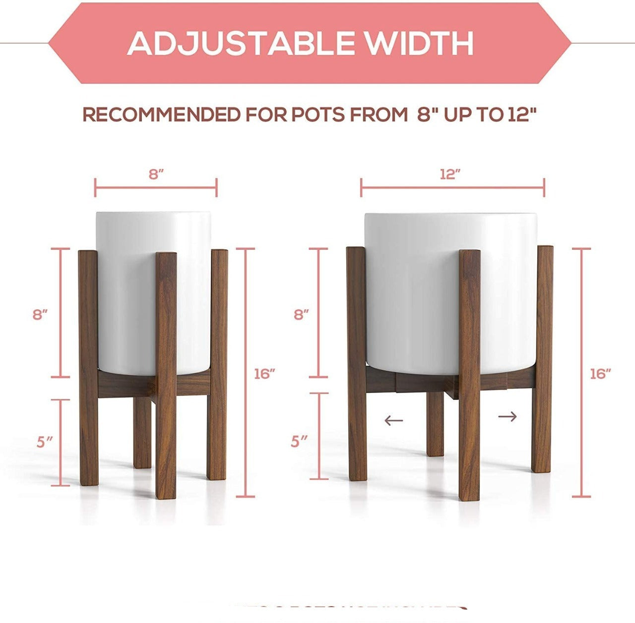 Plant Table Square Modern Plant Stand