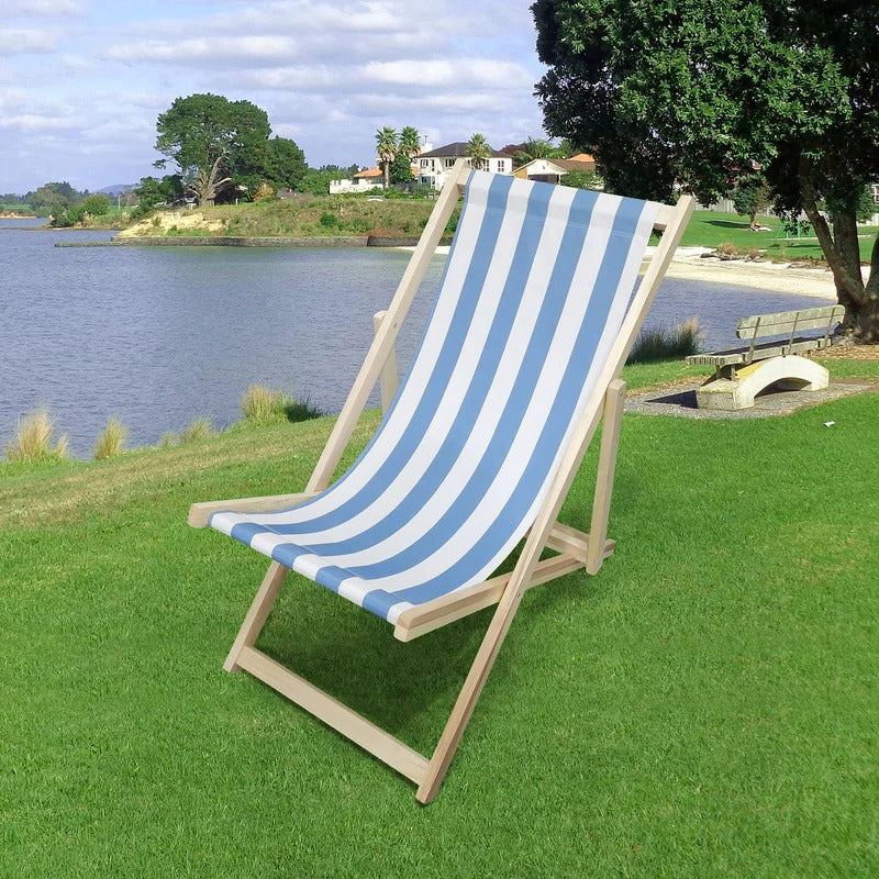 Portable Chair: Beach Chair Adjustable Strong Portable Chair